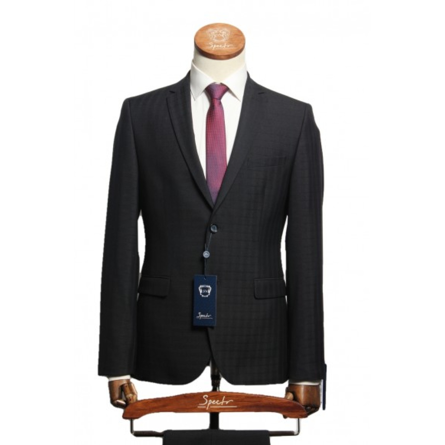 Мужской костюм "Мейсон" синий двойка slim fit