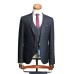 Мужской костюм "Омега" синий тройка slim fit