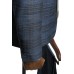 Мужской костюм "Техас" синий тройка slim fit