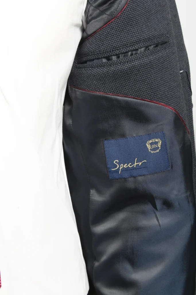 Мужское пальто "Вегас" английский, серое slim fit
