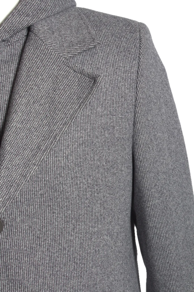 Мужское пальто "Рендал" серое с капюшоном slim fit