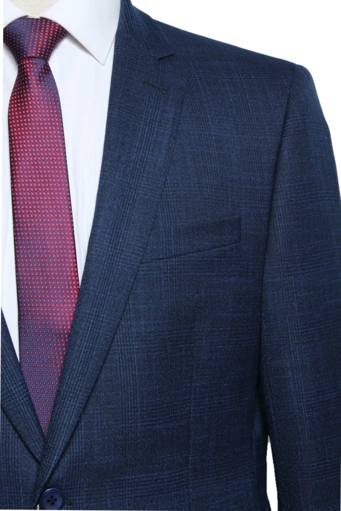 Мужской костюм "Агент" синий двойка slim fit