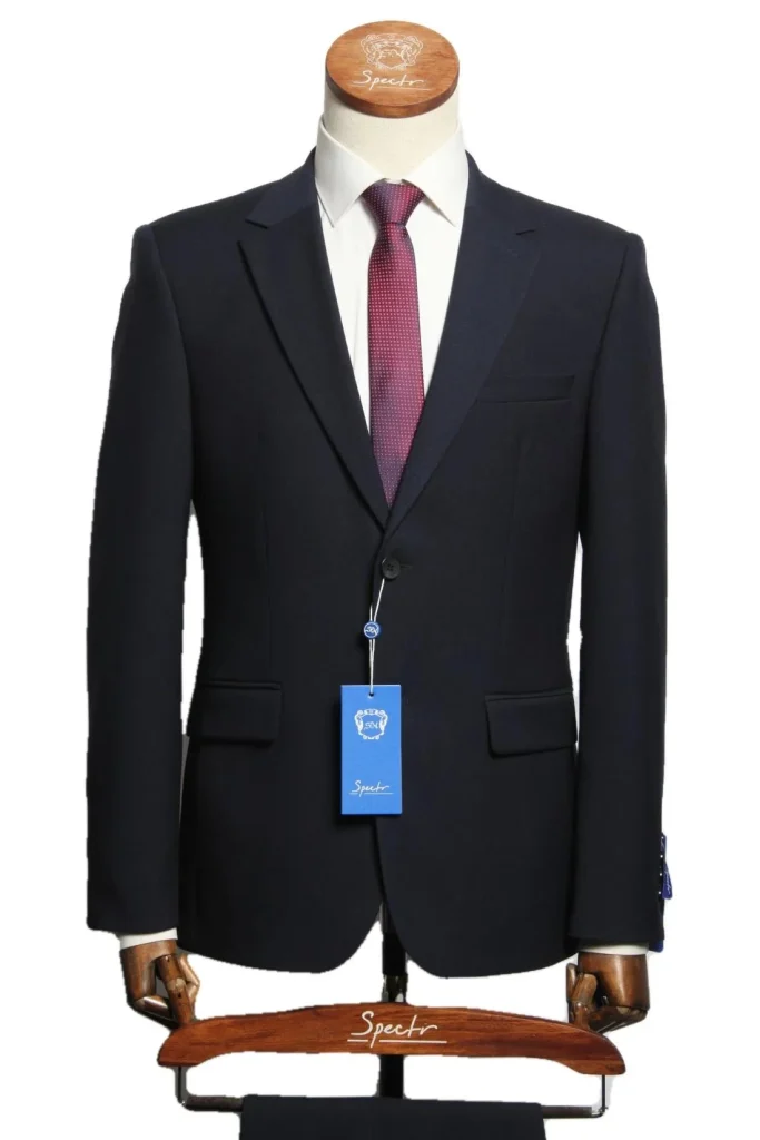 Мужской костюм "Арион" синий двойка slim fit
