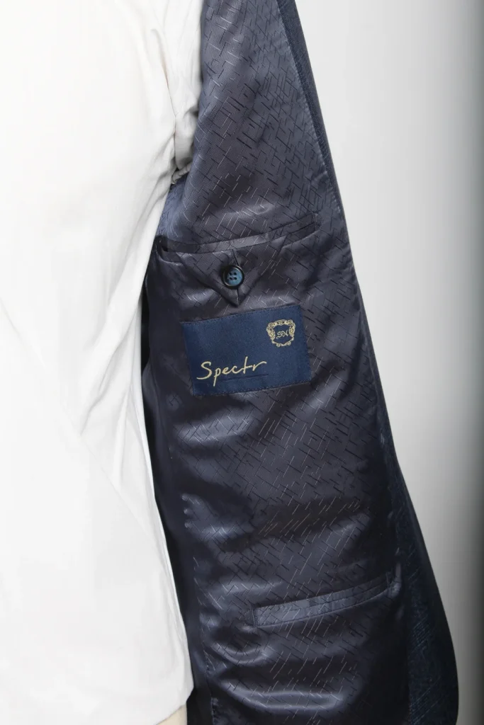 Мужской костюм "Вермут" синий двойка slim fit