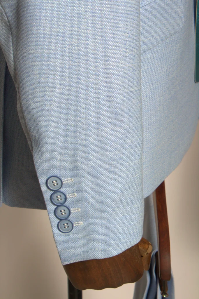 Мужской костюм "Гринфилд" голубой двойка slim fit