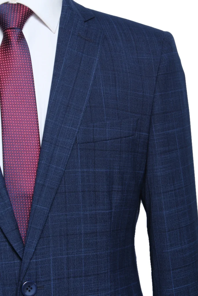 Мужской костюм "Карнеш" синий двойка slim fit