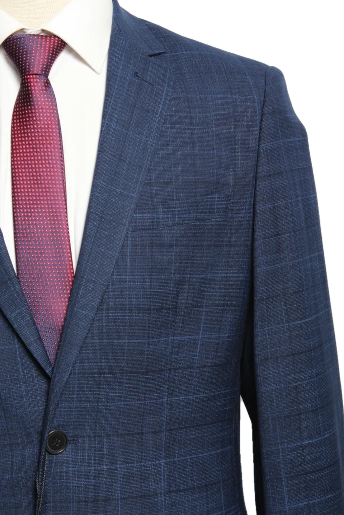 Мужской костюм "Карнешо" синий двойка slim fit