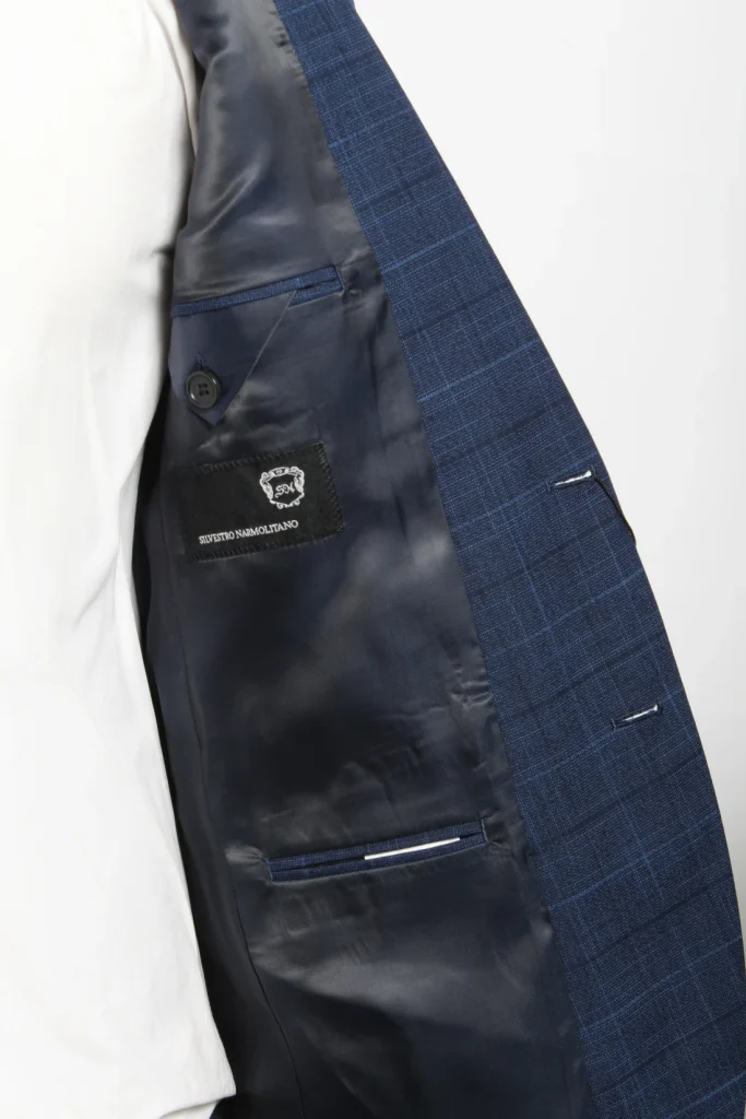 Мужской костюм "Карнешо" синий двойка slim fit