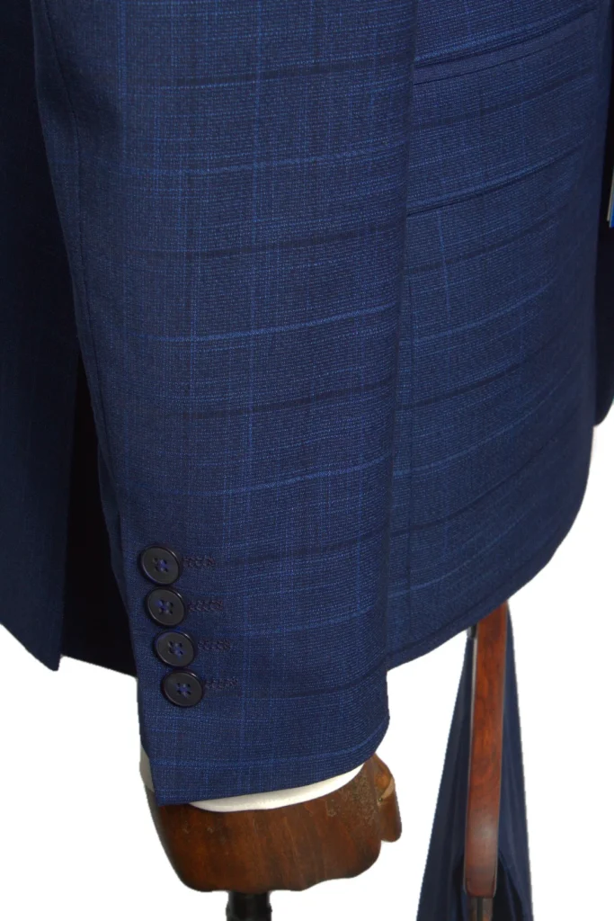 Мужской костюм "Карнэш" синий двойка slim fit