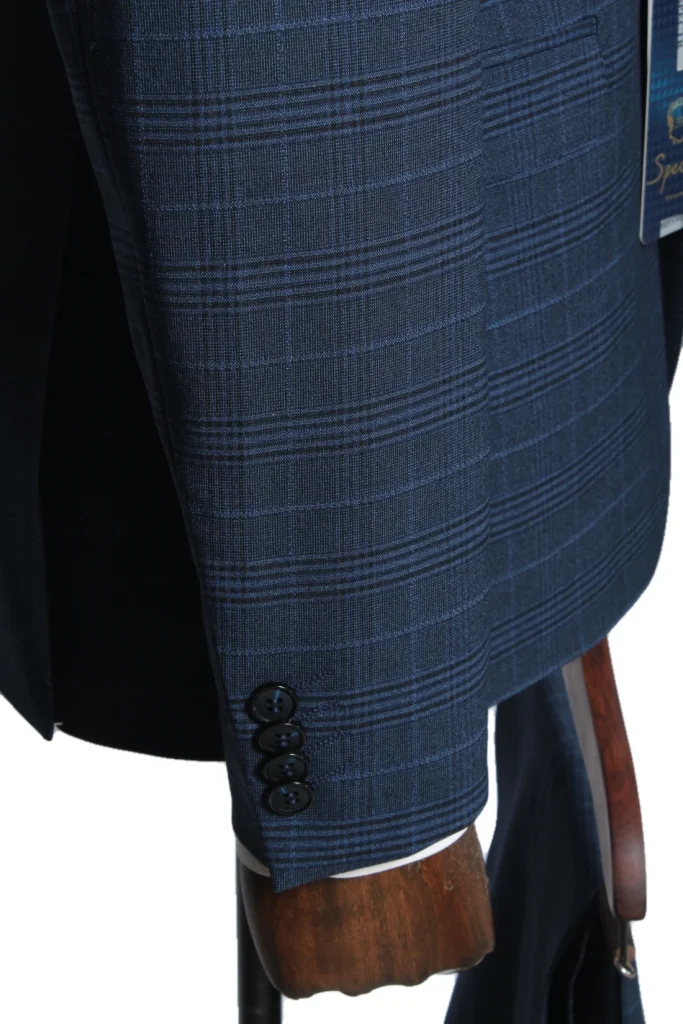 Мужской костюм "Консул" синий двойка slim fit
