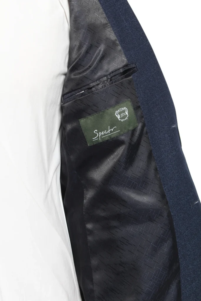 Мужской костюм "Кэнди" синий двойка slim fit