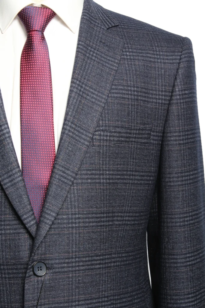 Мужской костюм "Марс" синий двойка slim fit