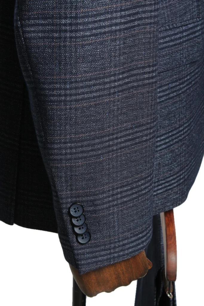 Мужской костюм "Марс" синий двойка slim fit