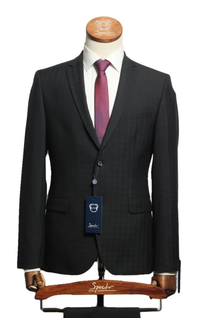 Мужской костюм "Мейсон" синий двойка slim fit