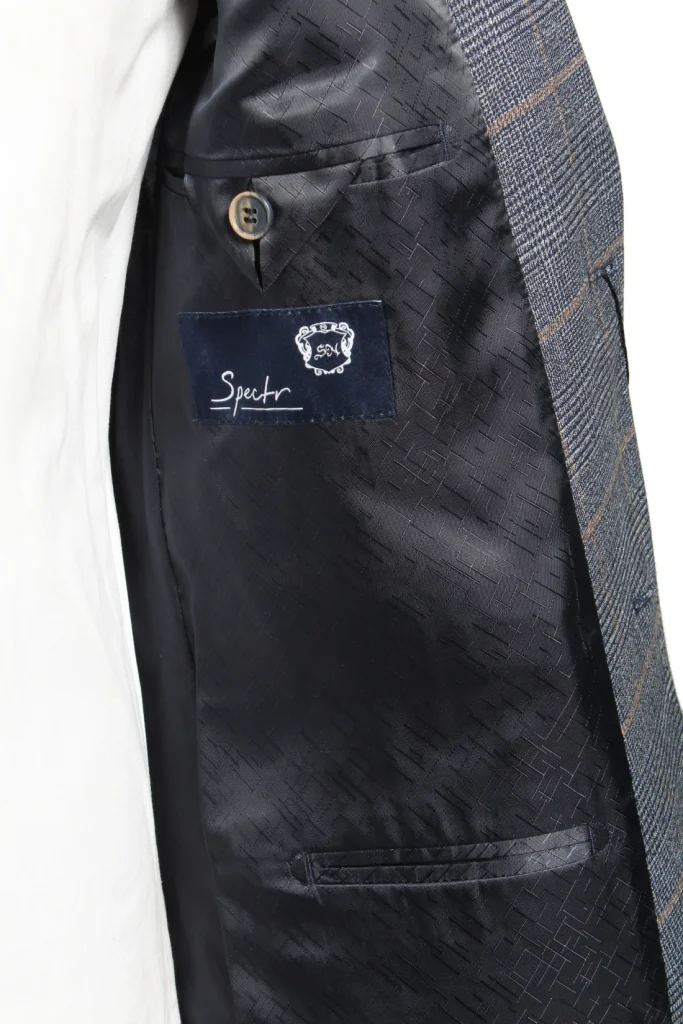Мужской костюм "Офрис" серый двойка slim fit