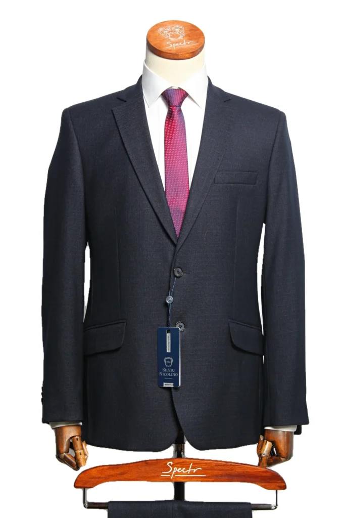 Мужской костюм "Плутон" синий двойка classic