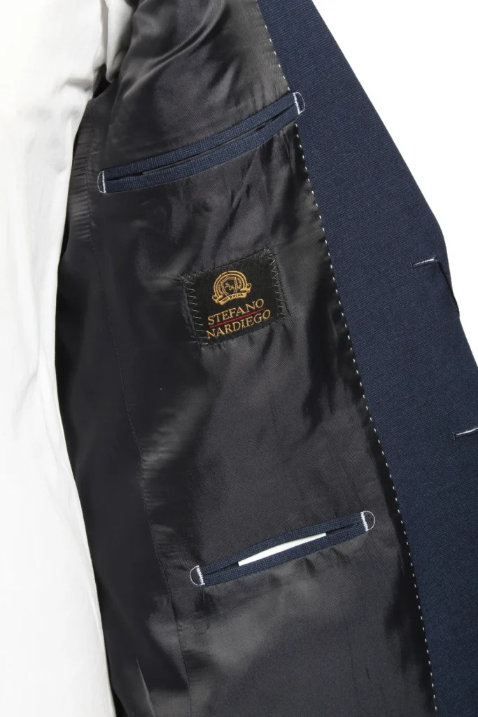 Мужской костюм "Реймс" синий двойка slim fit