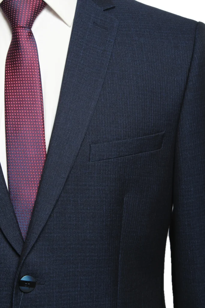 Мужской костюм "Рислинг" синий двойка slim fit