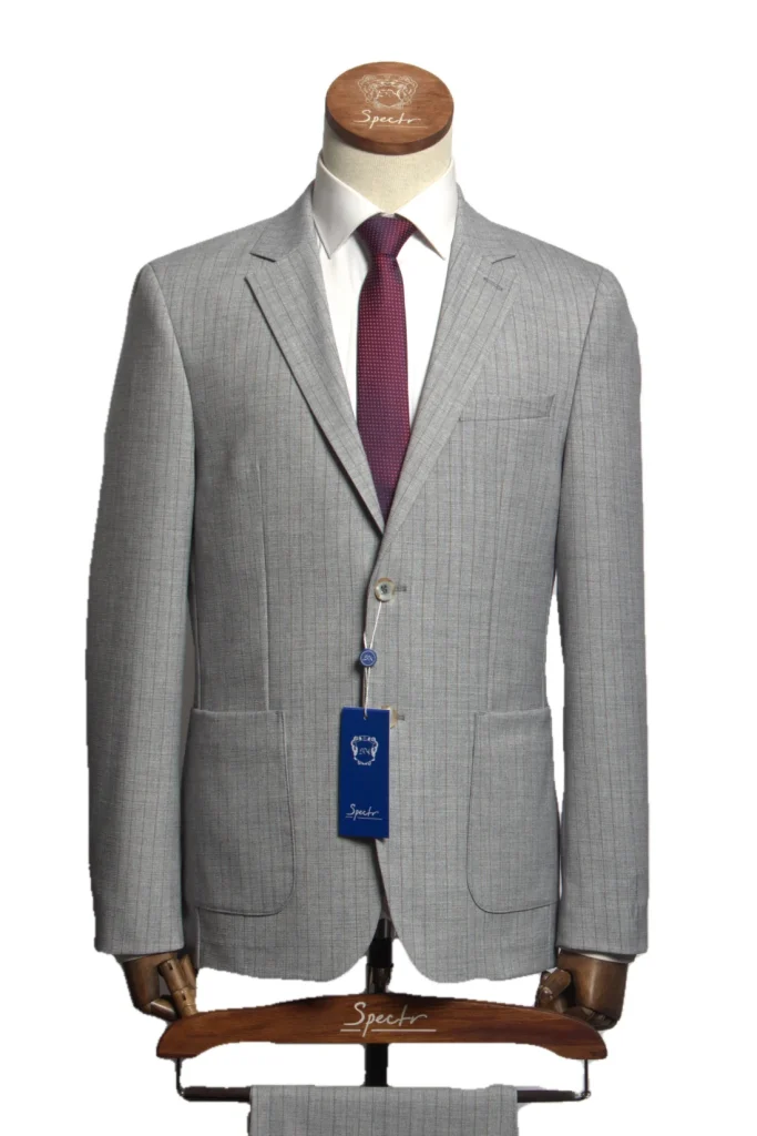 Мужской костюм "Росси" бежевый двойка slim fit