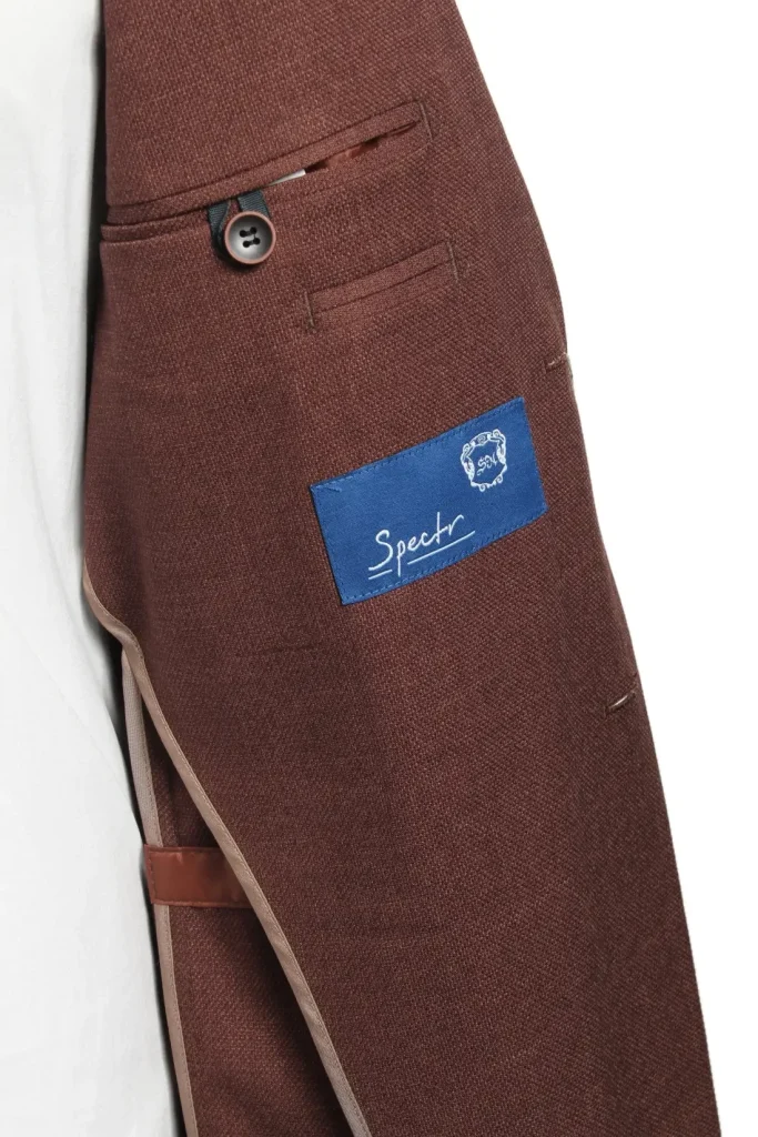 Мужской костюм "Ротшильд" кирпичный двойка slim fit