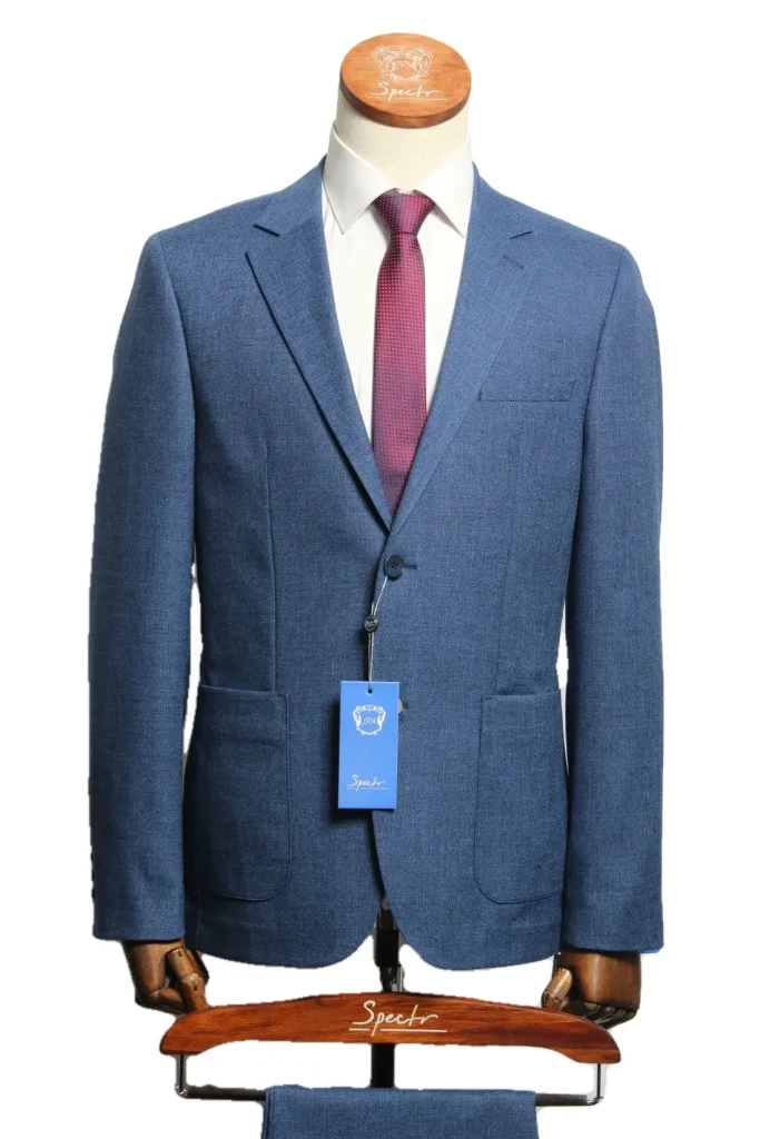 Мужской костюм "Ротшильд" синий двойка slim fit