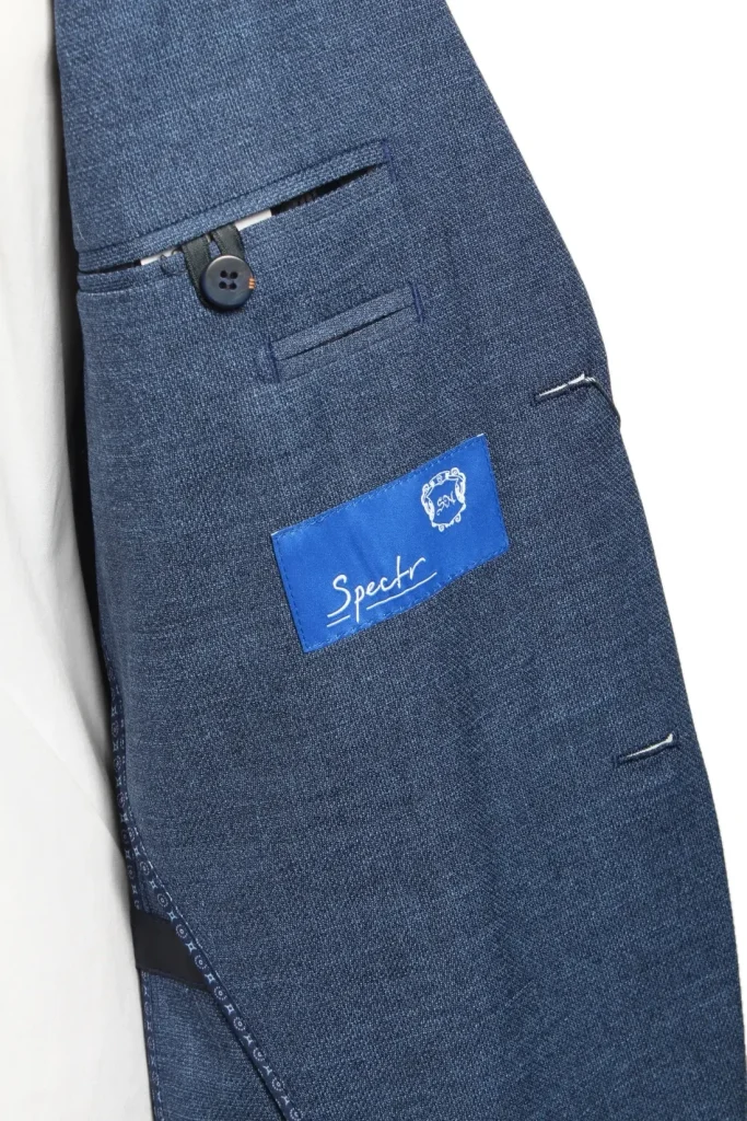 Мужской костюм "Ротшильд" синий двойка slim fit