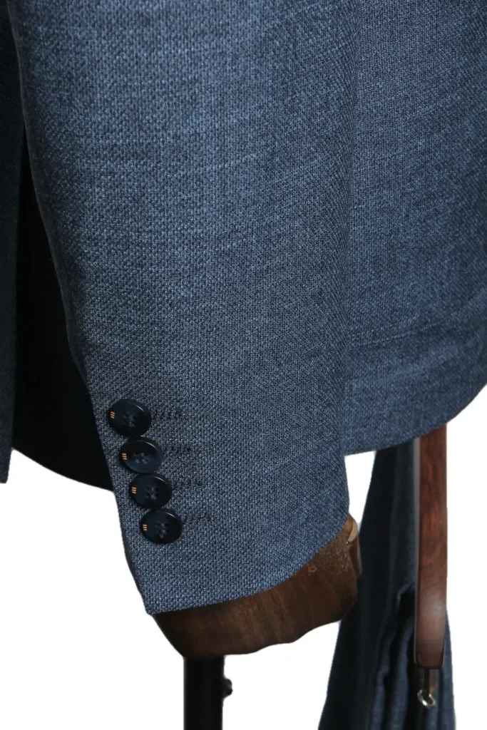 Мужской костюм "Ротшильд" синий двойка slim fit