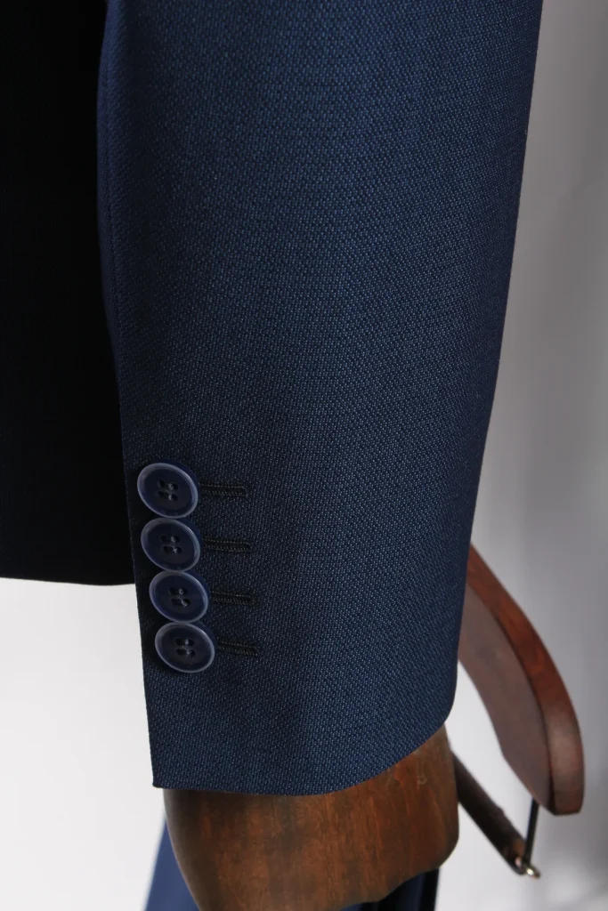 Мужской костюм "Сантино" синий двойка Slim fit
