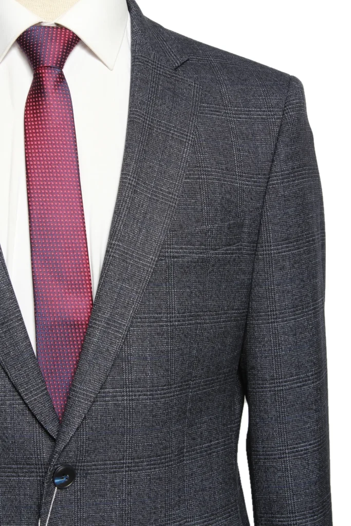 Мужской костюм "Фрэнк" серый двойка slim fit