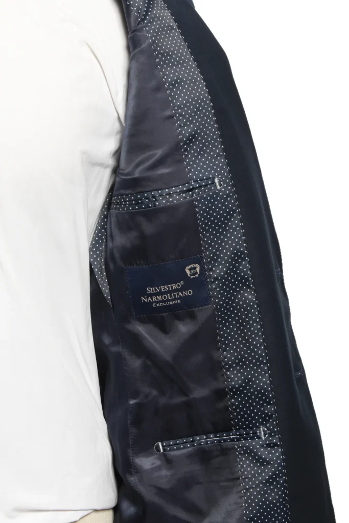 Мужской костюм "Цезарь" синий двойка slim fit